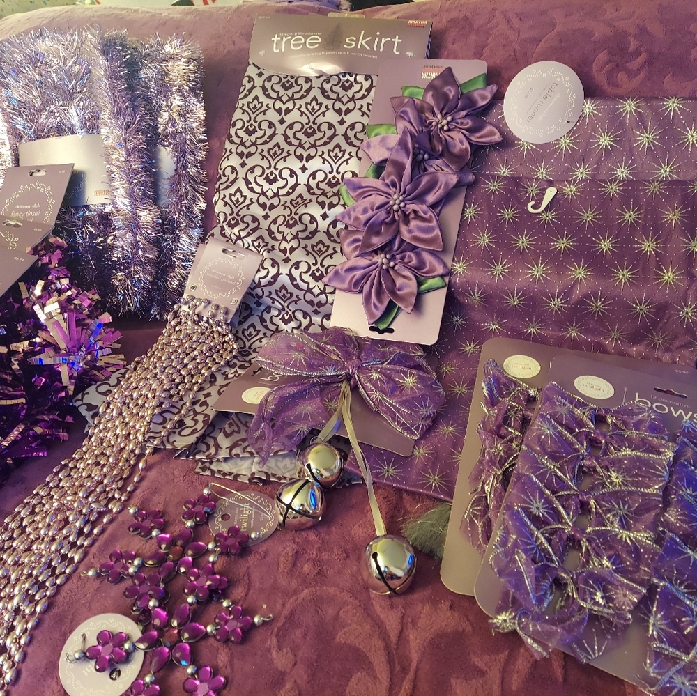 Martha Stewart "Twilight" decorations (16+ pcs)
